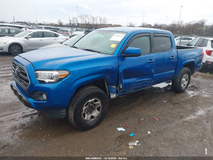 2016 Toyota Tacoma Sr5 VIN: 5TFAX5GN4GX060749 Lot: 43960342