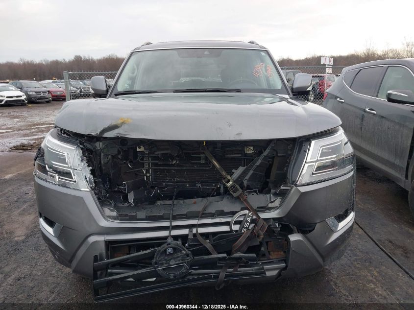 2021 Nissan Armada Sl 4Wd VIN: JN8AY2BB7M9795237 Lot: 43960344