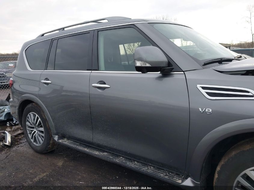 2021 Nissan Armada Sl 4Wd VIN: JN8AY2BB7M9795237 Lot: 43960344