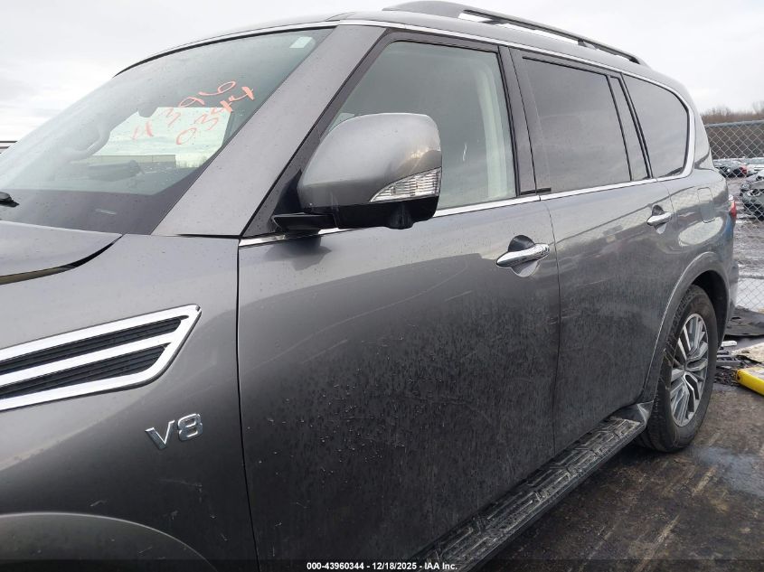 2021 Nissan Armada Sl 4Wd VIN: JN8AY2BB7M9795237 Lot: 43960344