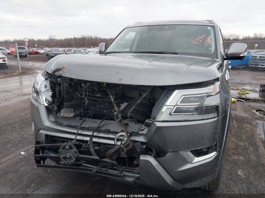 2021 Nissan Armada Sl 4Wd VIN: JN8AY2BB7M9795237 Lot: 43960344