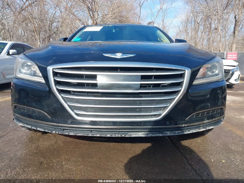 2015 Hyundai Genesis 3.8 VIN: KMHGN4JE3FU076830 Lot: 43960347