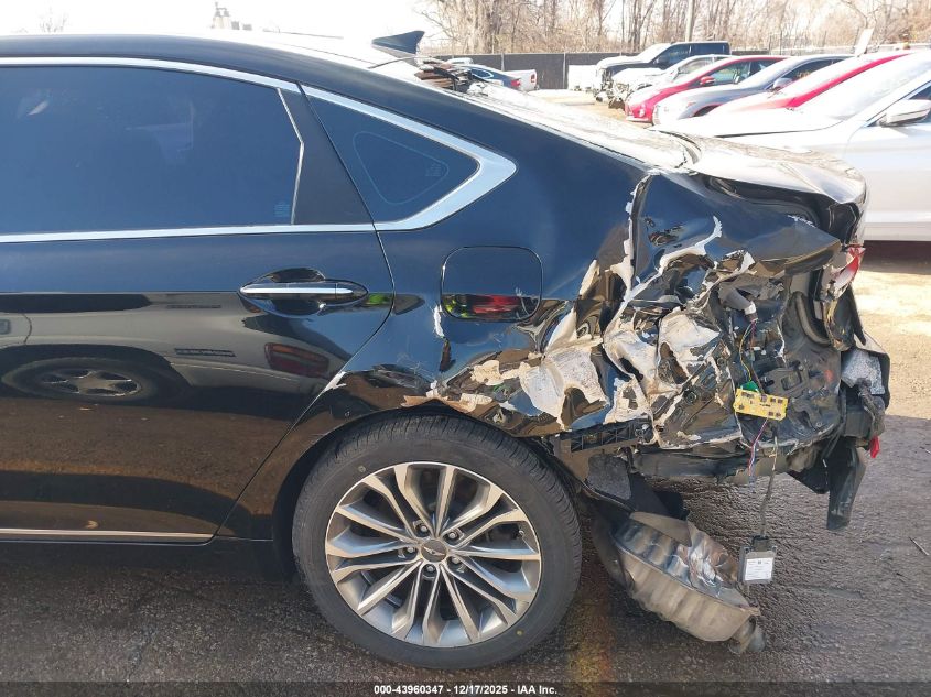 2015 Hyundai Genesis 3.8 VIN: KMHGN4JE3FU076830 Lot: 43960347