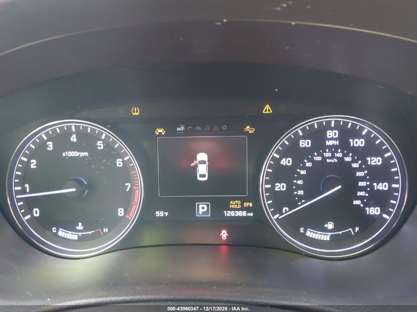 2015 Hyundai Genesis 3.8 VIN: KMHGN4JE3FU076830 Lot: 43960347