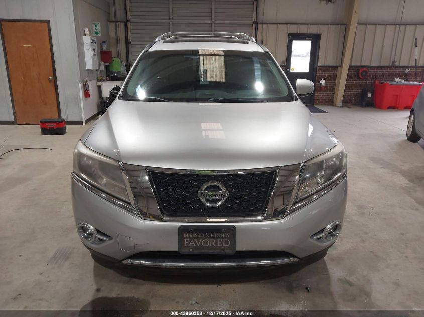 2015 Nissan Pathfinder Platinum VIN: 5N1AR2MM5FC659083 Lot: 43960353
