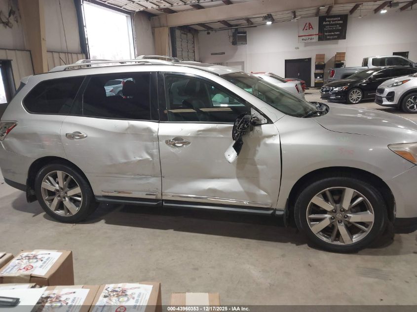 2015 Nissan Pathfinder Platinum VIN: 5N1AR2MM5FC659083 Lot: 43960353