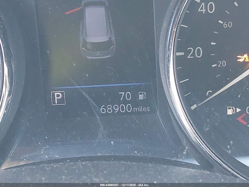 2020 Nissan Rogue Sv Intelligent Awd VIN: 5N1AT2MVXLC752039 Lot: 43960357