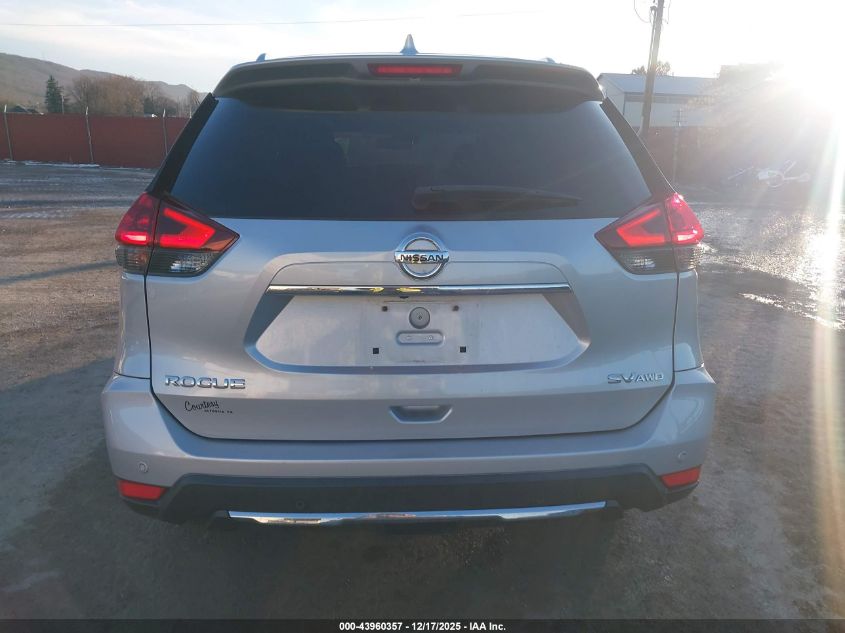 2020 Nissan Rogue Sv Intelligent Awd VIN: 5N1AT2MVXLC752039 Lot: 43960357