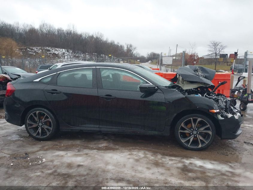 2019 Honda Civic Sport VIN: 2HGFC2F89KH508056 Lot: 43960359
