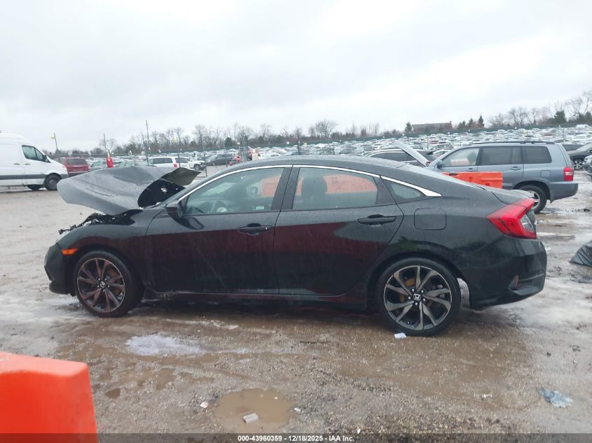2019 Honda Civic Sport VIN: 2HGFC2F89KH508056 Lot: 43960359