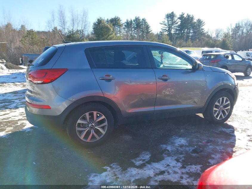 2015 Kia Sportage Lx VIN: KNDPBCAC7F7765239 Lot: 43960361