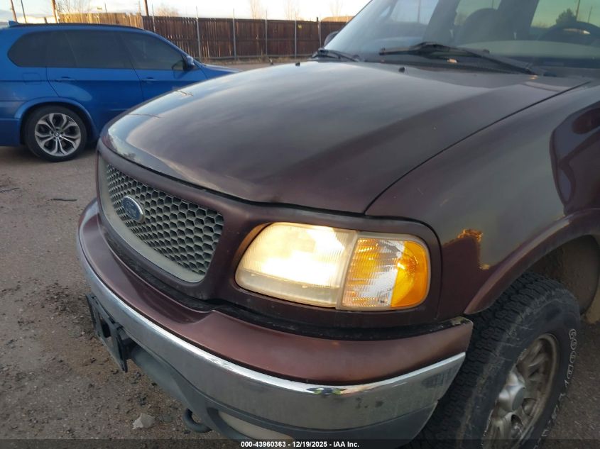 2001 Ford F-150 King Ranch Edition/Lariat/Xlt VIN: 1FTRW08W71KE07818 Lot: 43960363