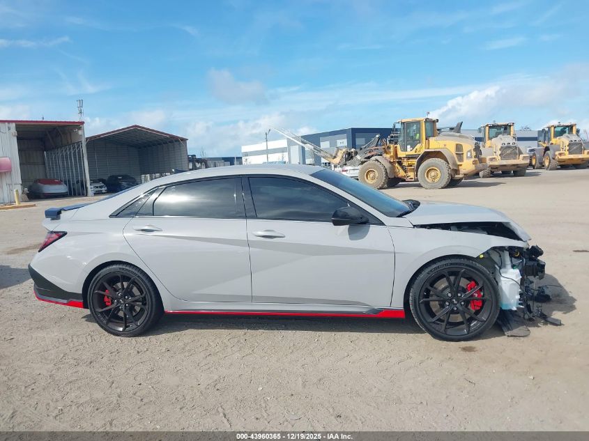 2026 Hyundai Elantra N VIN: KMHLW4DK9TU036356 Lot: 43960365