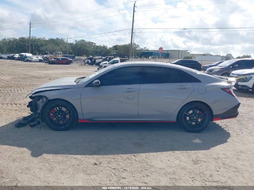 2026 Hyundai Elantra N VIN: KMHLW4DK9TU036356 Lot: 43960365