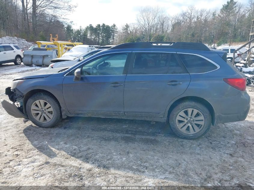 2018 Subaru Outback 2.5I Premium VIN: 4S4BSACC8J3281197 Lot: 43960369