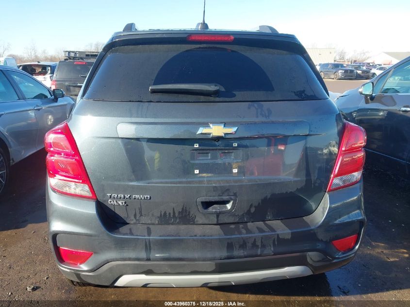 2021 Chevrolet Trax Awd Lt VIN: KL7CJPSB8MB347312 Lot: 43960375