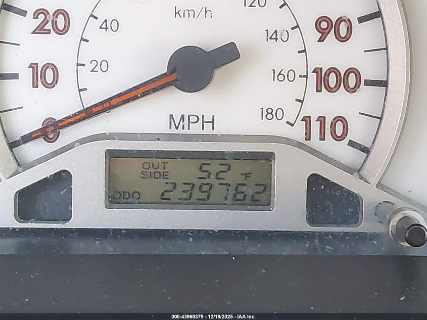 2007 Toyota Corolla S VIN: 2T1BR30E27C744937 Lot: 43960379