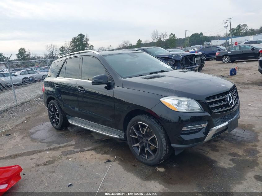 2015 Mercedes-Benz Ml 350 4Matic VIN: 4JGDA5HB0FA597327 Lot: 43960381