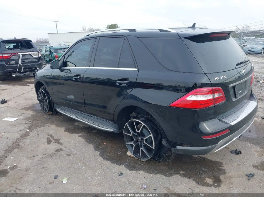 2015 Mercedes-Benz Ml 350 4Matic VIN: 4JGDA5HB0FA597327 Lot: 43960381