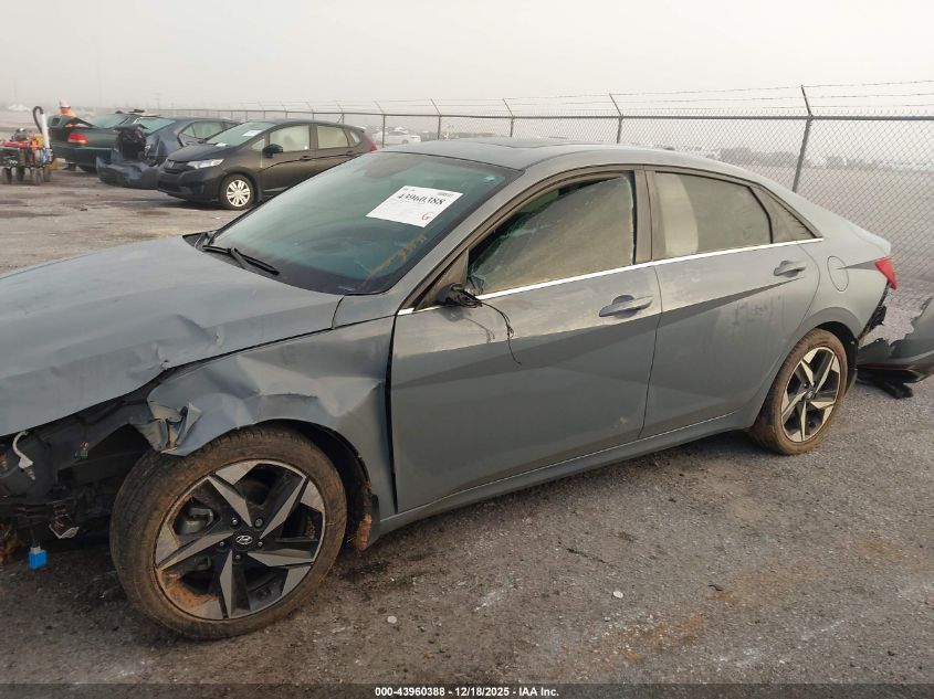 2022 Hyundai Elantra Sel VIN: KMHLN4AG7NU337553 Lot: 43960388