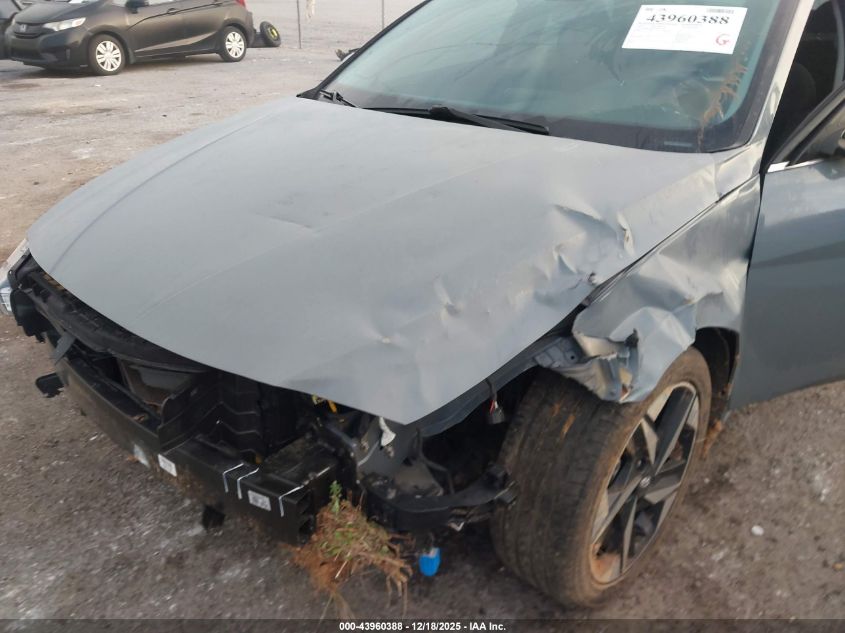 2022 Hyundai Elantra Sel VIN: KMHLN4AG7NU337553 Lot: 43960388