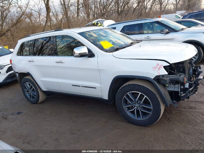 2018 Jeep Grand Cherokee Limited 4X4 VIN: 1C4RJFBGXJC435819 Lot: 43960389