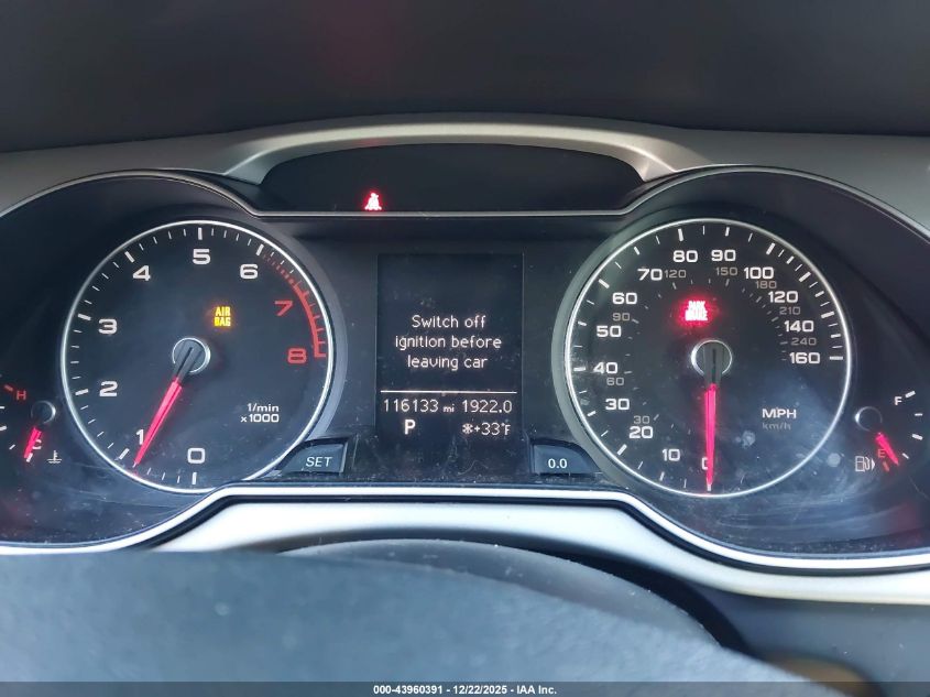 2015 Audi A4 2.0T Premium VIN: WAUBFAFL4FN044817 Lot: 43960391