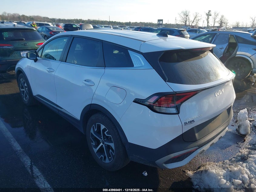 VIN 5XYK33AFXPG053474 2023 KIA SPORTAGE EX