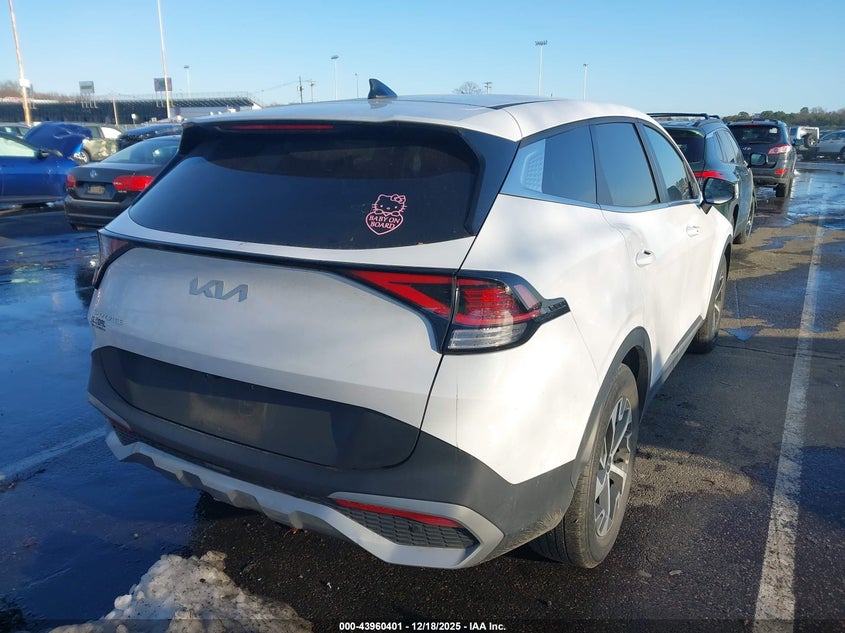 VIN 5XYK33AFXPG053474 2023 KIA SPORTAGE EX