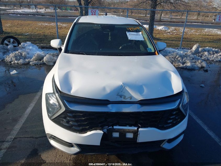2023 Kia Sportage Ex VIN: 5XYK33AFXPG053474 Lot: 43960401