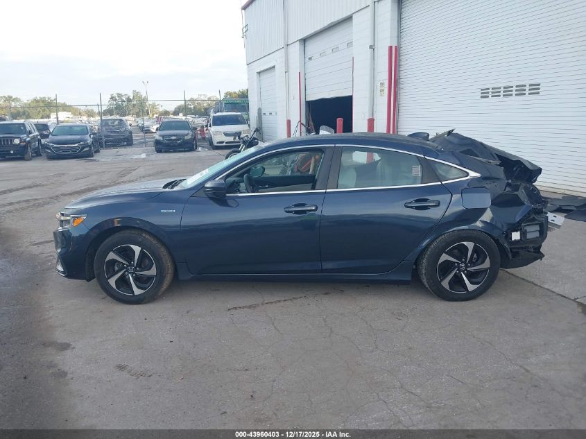 2022 Honda Insight Ex VIN: 19XZE4F55NE004305 Lot: 43960403