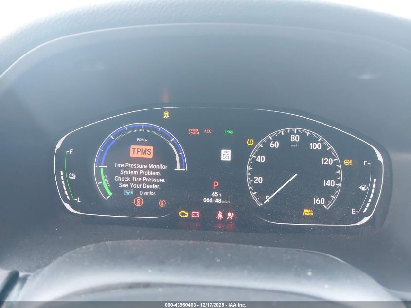 2022 Honda Insight Ex VIN: 19XZE4F55NE004305 Lot: 43960403