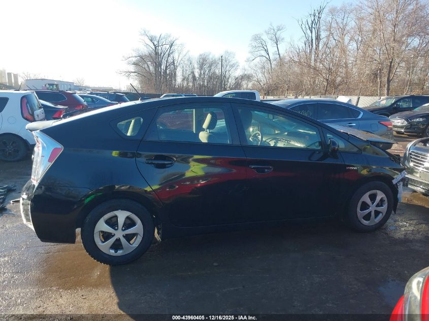 2012 Toyota Prius Three VIN: JTDKN3DU5C1552360 Lot: 43960405