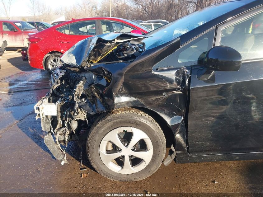 2012 Toyota Prius Three VIN: JTDKN3DU5C1552360 Lot: 43960405