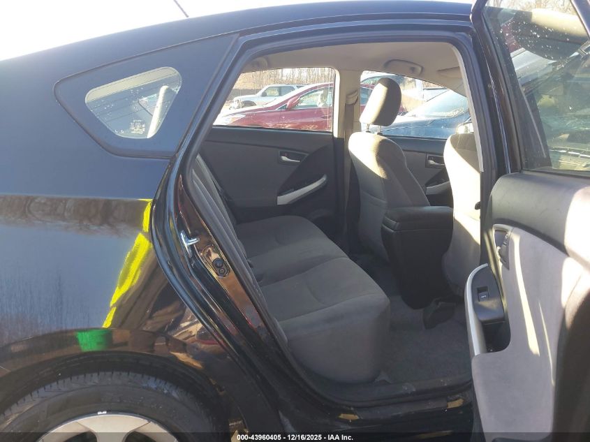 2012 Toyota Prius Three VIN: JTDKN3DU5C1552360 Lot: 43960405