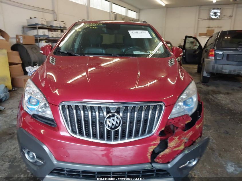 2016 Buick Encore Leather VIN: KL4CJGSB9GB753732 Lot: 43960406