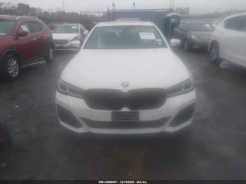 2021 BMW 530I VIN: WBA53BH07MCF21332 Lot: 43960407