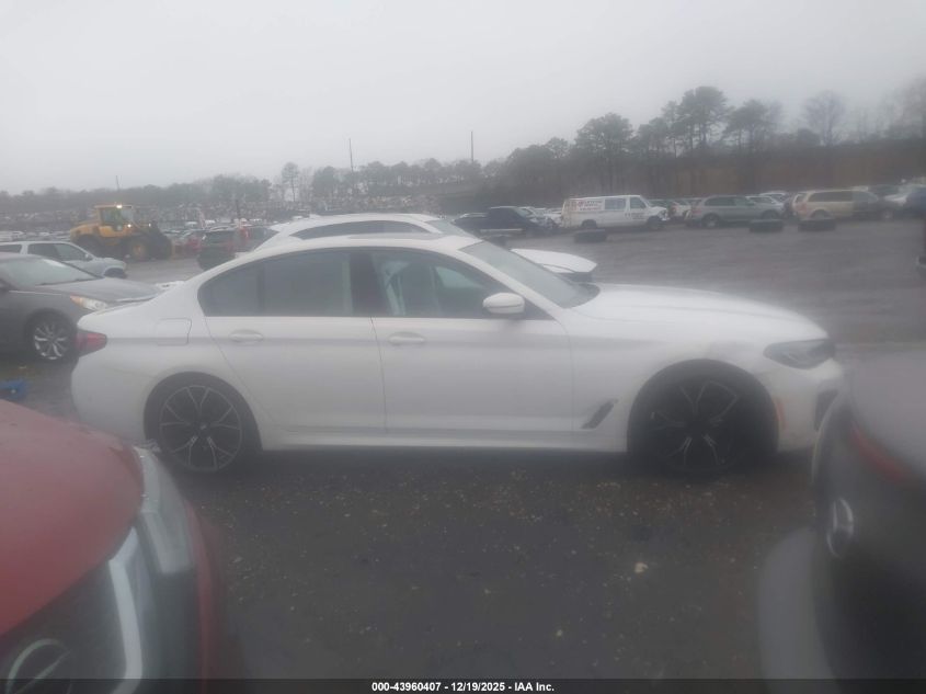 2021 BMW 530I VIN: WBA53BH07MCF21332 Lot: 43960407