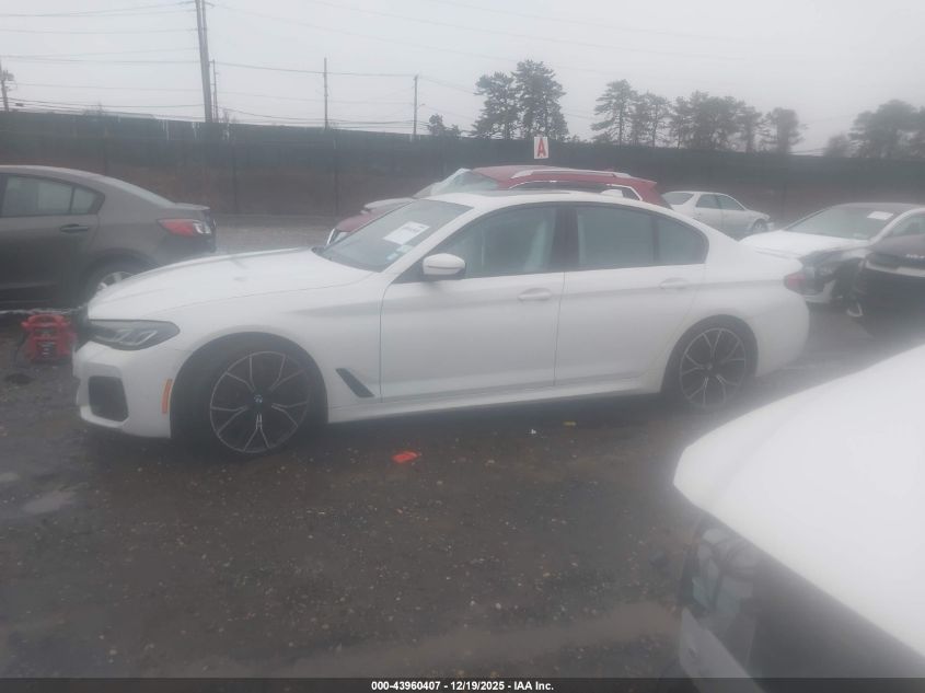 2021 BMW 530I VIN: WBA53BH07MCF21332 Lot: 43960407