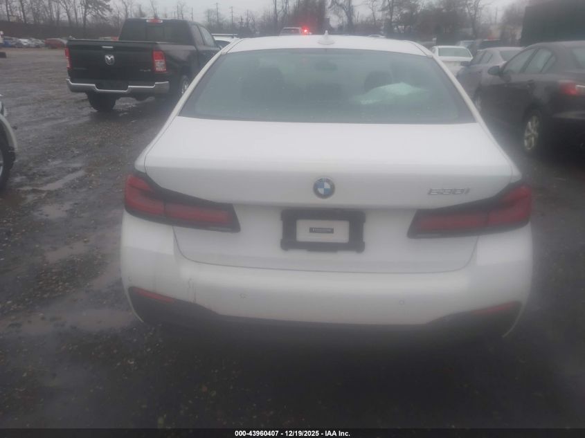2021 BMW 530I VIN: WBA53BH07MCF21332 Lot: 43960407