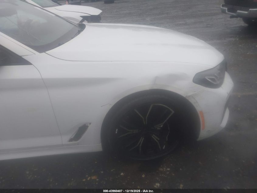 2021 BMW 530I VIN: WBA53BH07MCF21332 Lot: 43960407