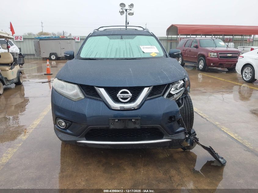 2015 Nissan Rogue Sl VIN: 5N1AT2MV4FC785672 Lot: 43960412