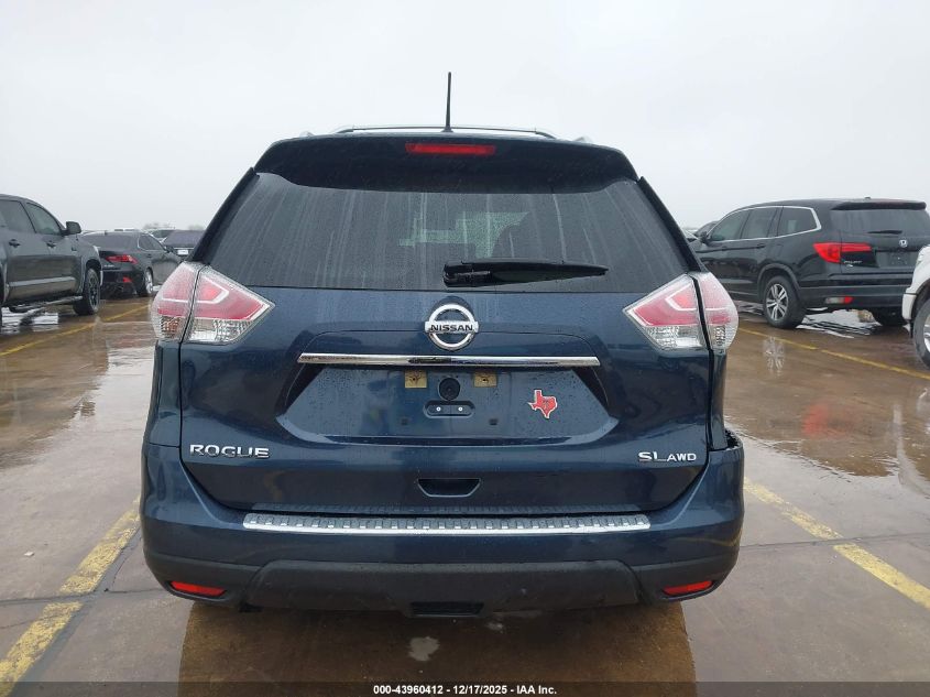 2015 Nissan Rogue Sl VIN: 5N1AT2MV4FC785672 Lot: 43960412