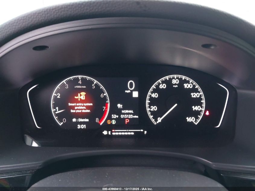 2025 Honda Civic Sedan Sport VIN: 19XFL2H80SE021075 Lot: 43960413