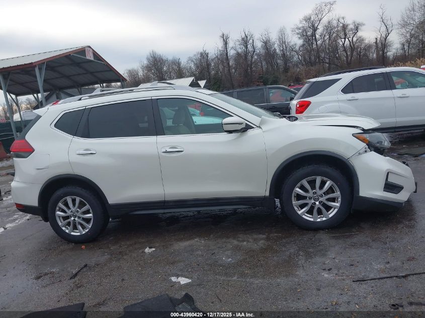2017 Nissan Rogue Sv VIN: 5N1AT2MV4HC757258 Lot: 43960420
