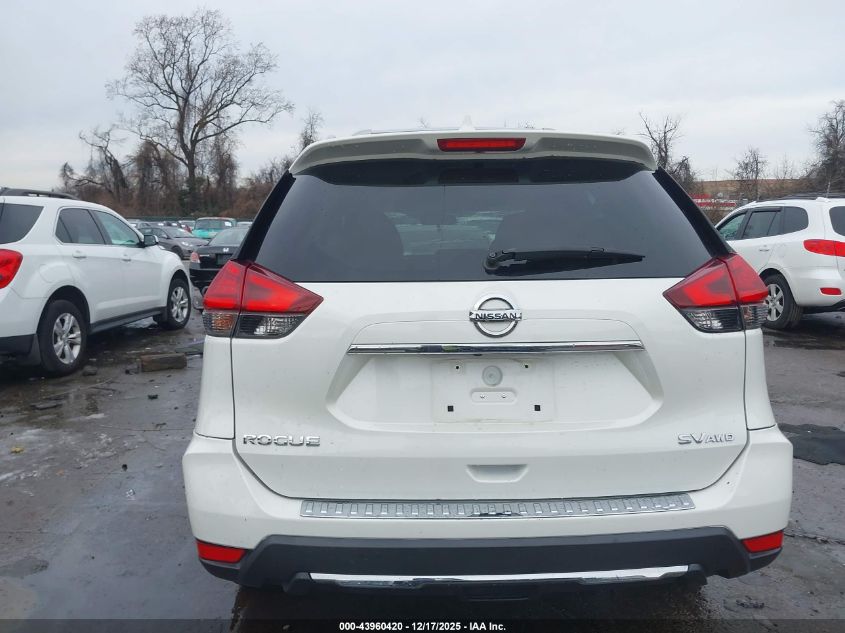 2017 Nissan Rogue Sv VIN: 5N1AT2MV4HC757258 Lot: 43960420