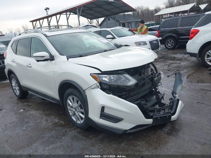 2017 Nissan Rogue Sv VIN: 5N1AT2MV4HC757258 Lot: 43960420