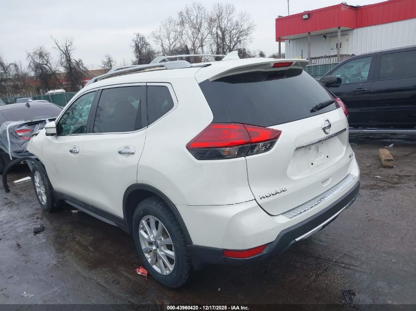 2017 Nissan Rogue Sv VIN: 5N1AT2MV4HC757258 Lot: 43960420