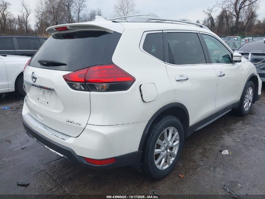 2017 Nissan Rogue Sv VIN: 5N1AT2MV4HC757258 Lot: 43960420