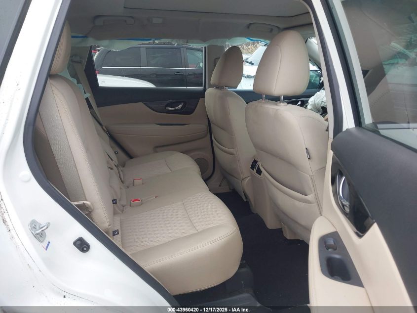 2017 Nissan Rogue Sv VIN: 5N1AT2MV4HC757258 Lot: 43960420